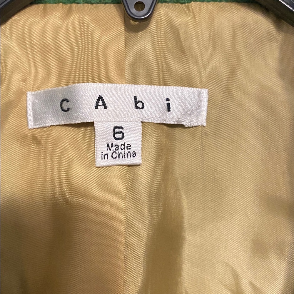 CAbi Green Double-Breasted Pea Coat - Picture 2 of 9